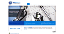 Desktop Screenshot of mdmanage.com